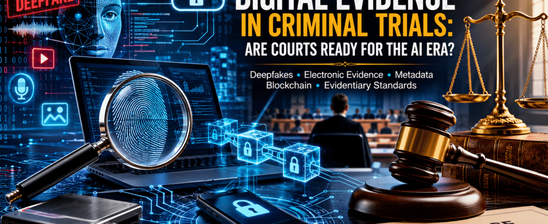 Digital Evidence in Criminal Trials: Are Courts Ready for the AI Era?